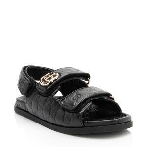 Gucci Guccissima Leather GG Marmont Dad Sandals - Size 7.5 / 37.5